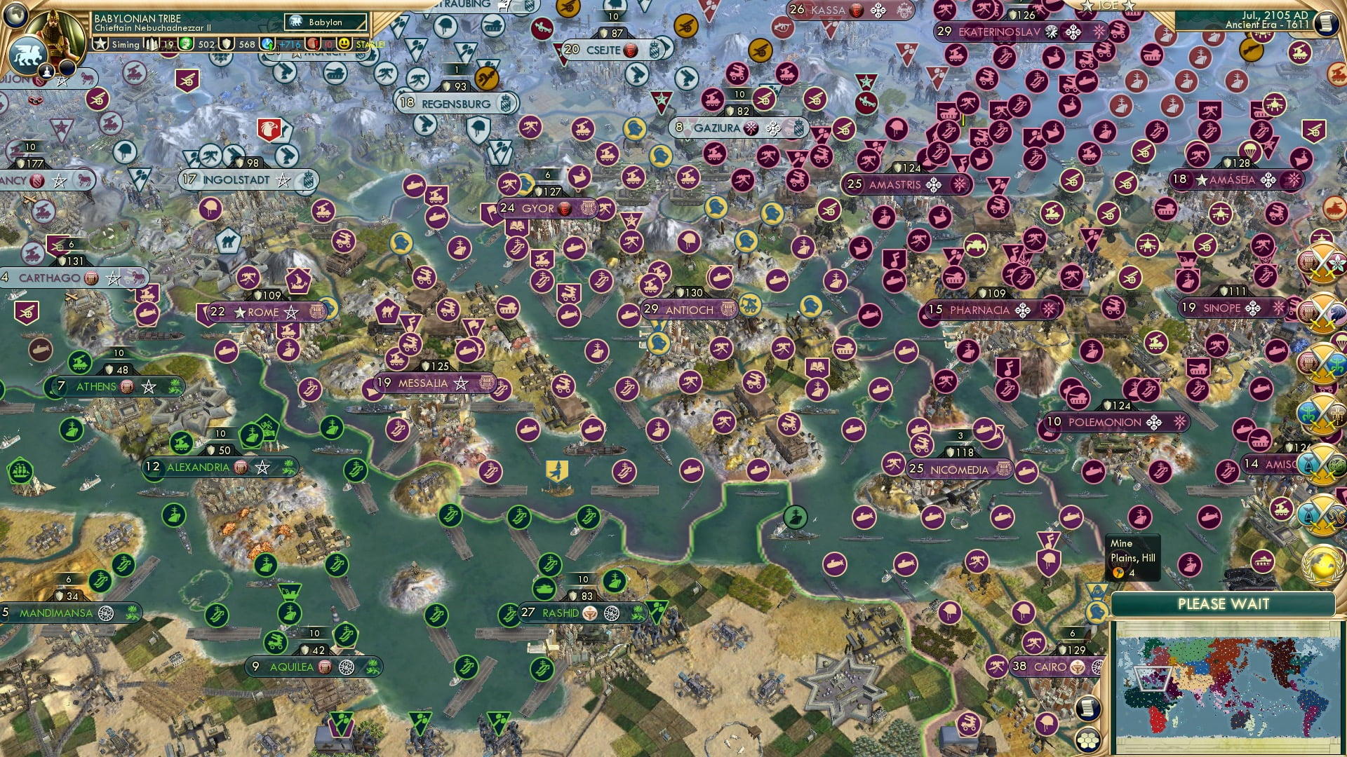 CBR In-Game Screenshot of The Fall of the Roman Empire