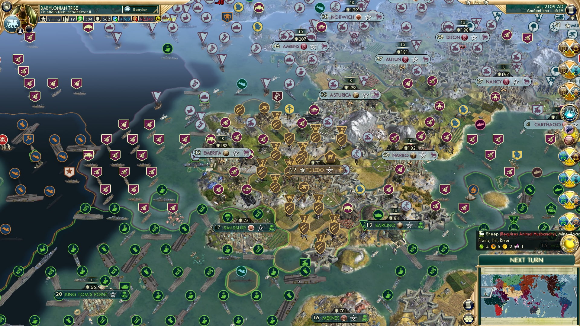 CBR In-Game Screenshot of Kill Toledo