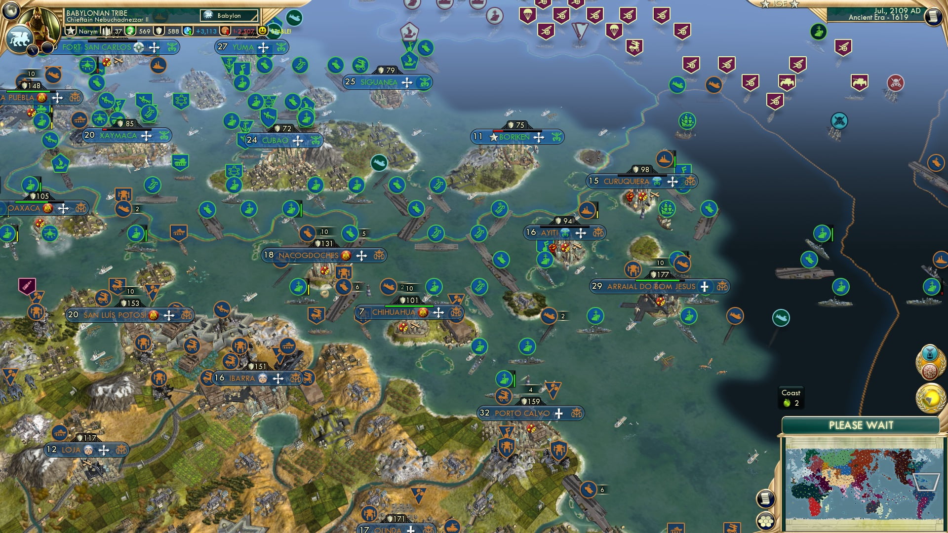 CBR In-Game Screenshot of Carribean Crush