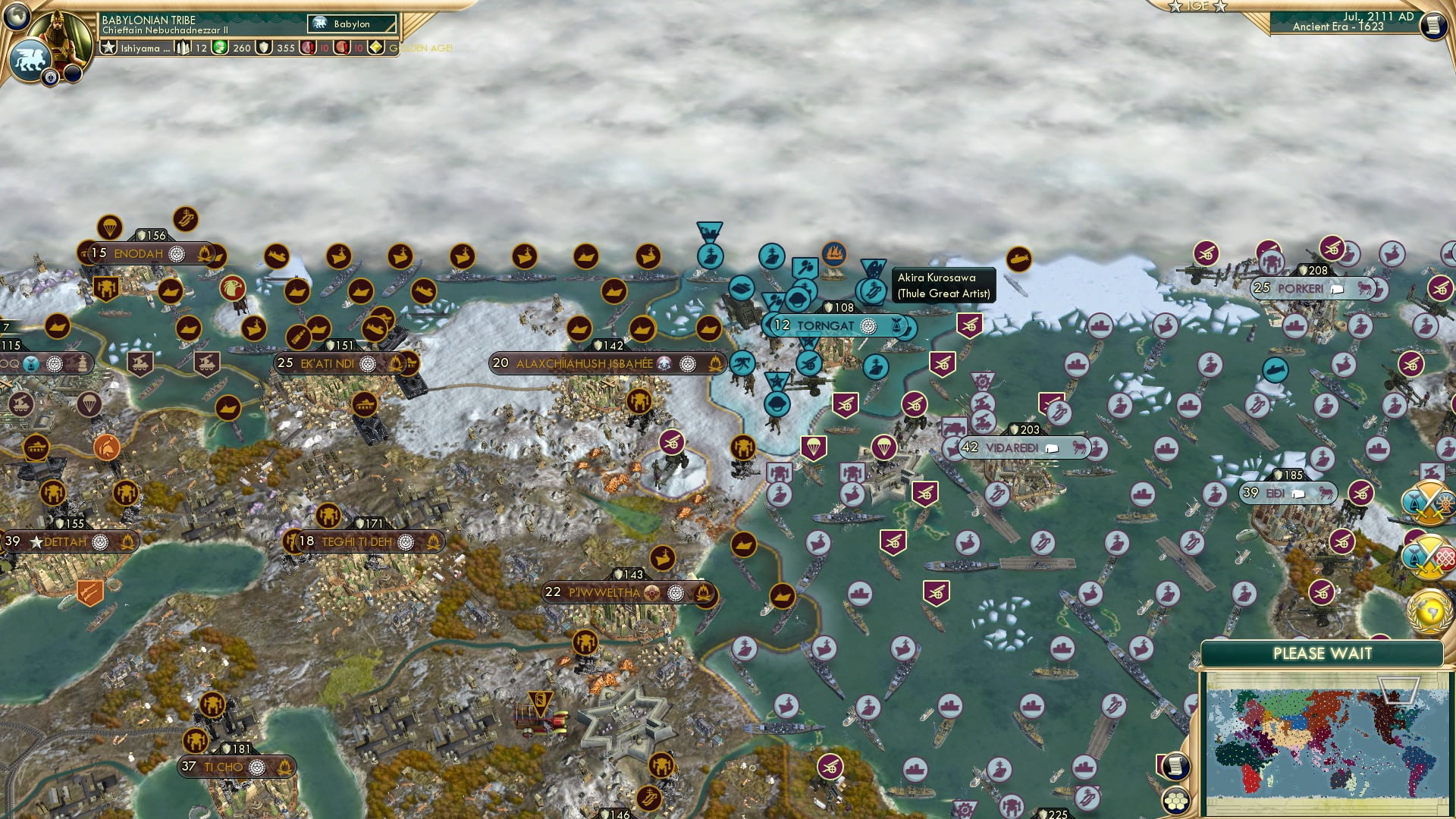 CBR In-Game Screenshot of Rhapsody in Thule