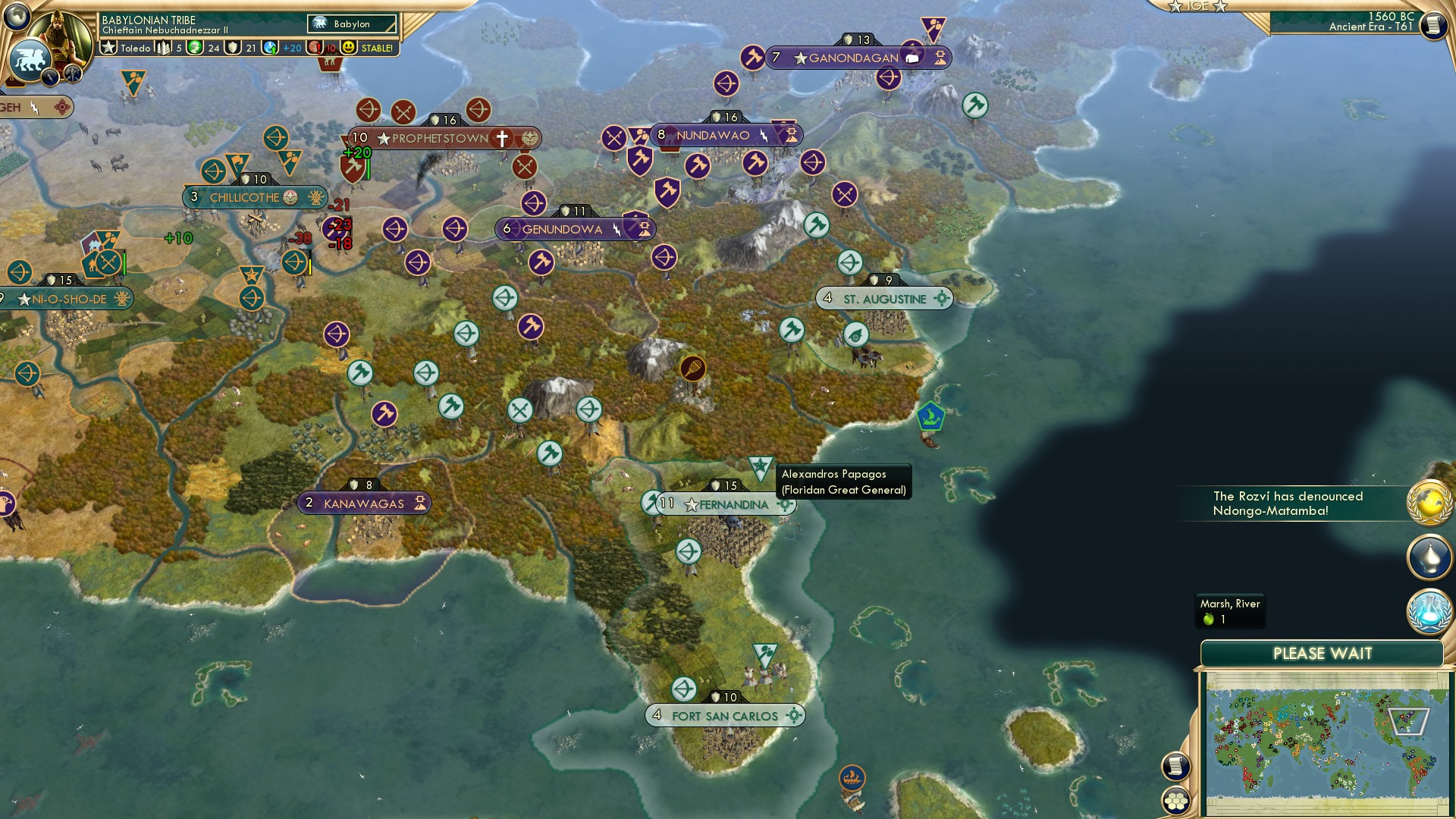 CBR In-Game Screenshot of Florida man!