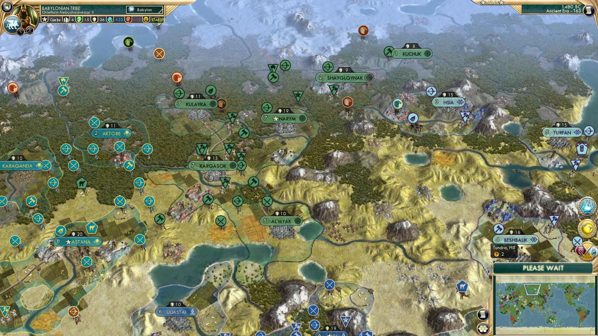 CBR In-Game Screenshot of The Piebald Horde