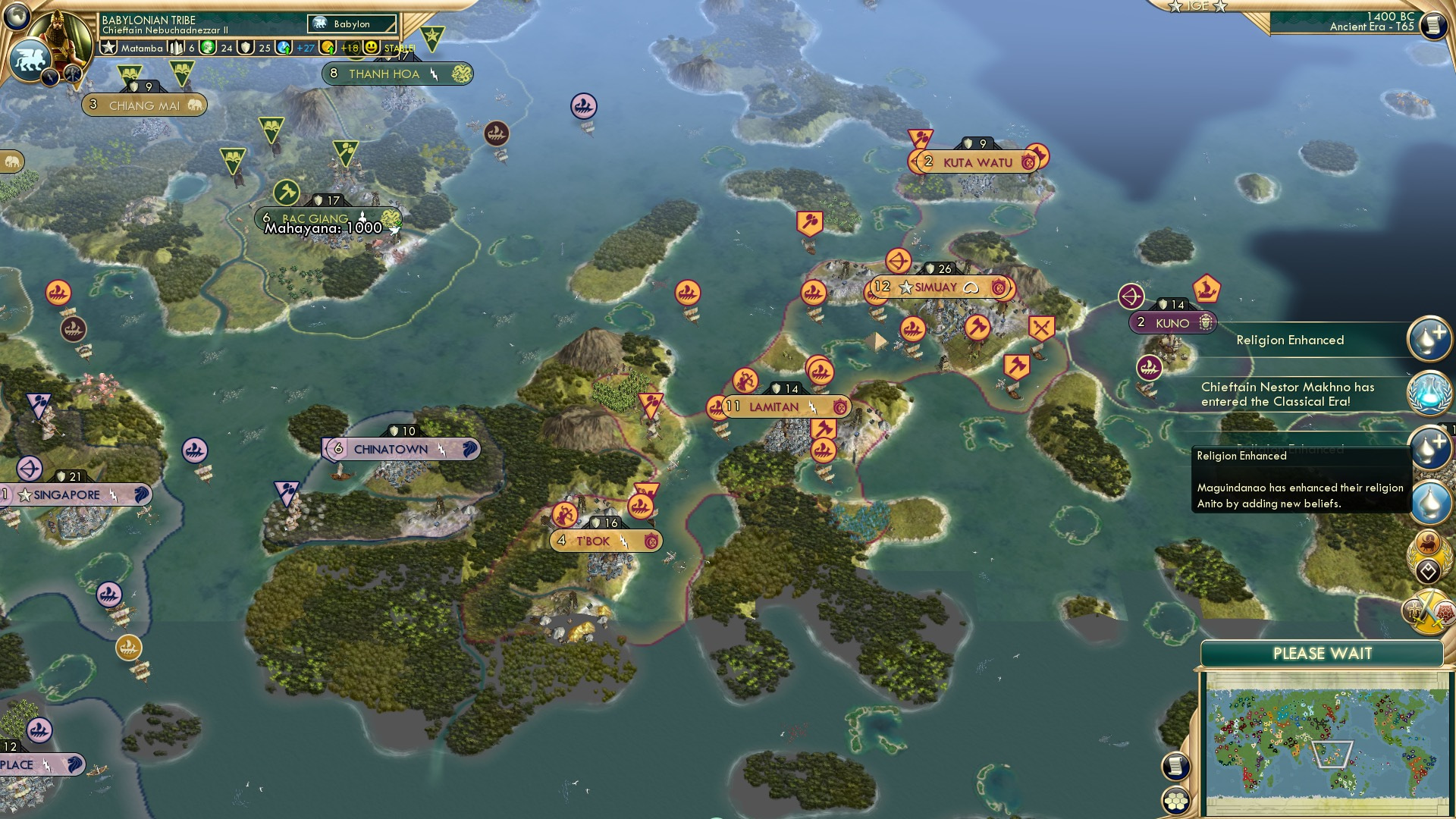 CBR In-Game Screenshot of Enhance!