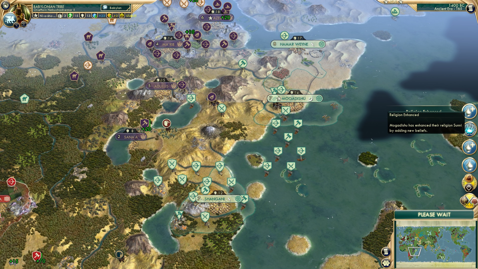 CBR In-Game Screenshot of ENHANCE!