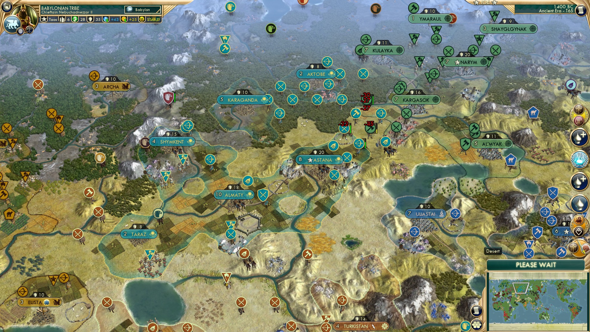CBR In-Game Screenshot of Bloody fields of Siberia