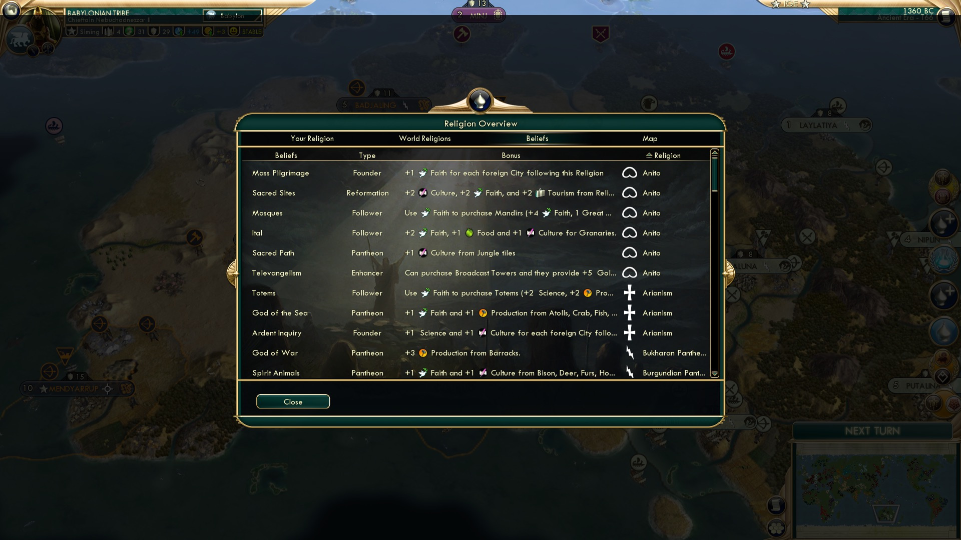 CBR In-Game Screenshot of Mag-faith