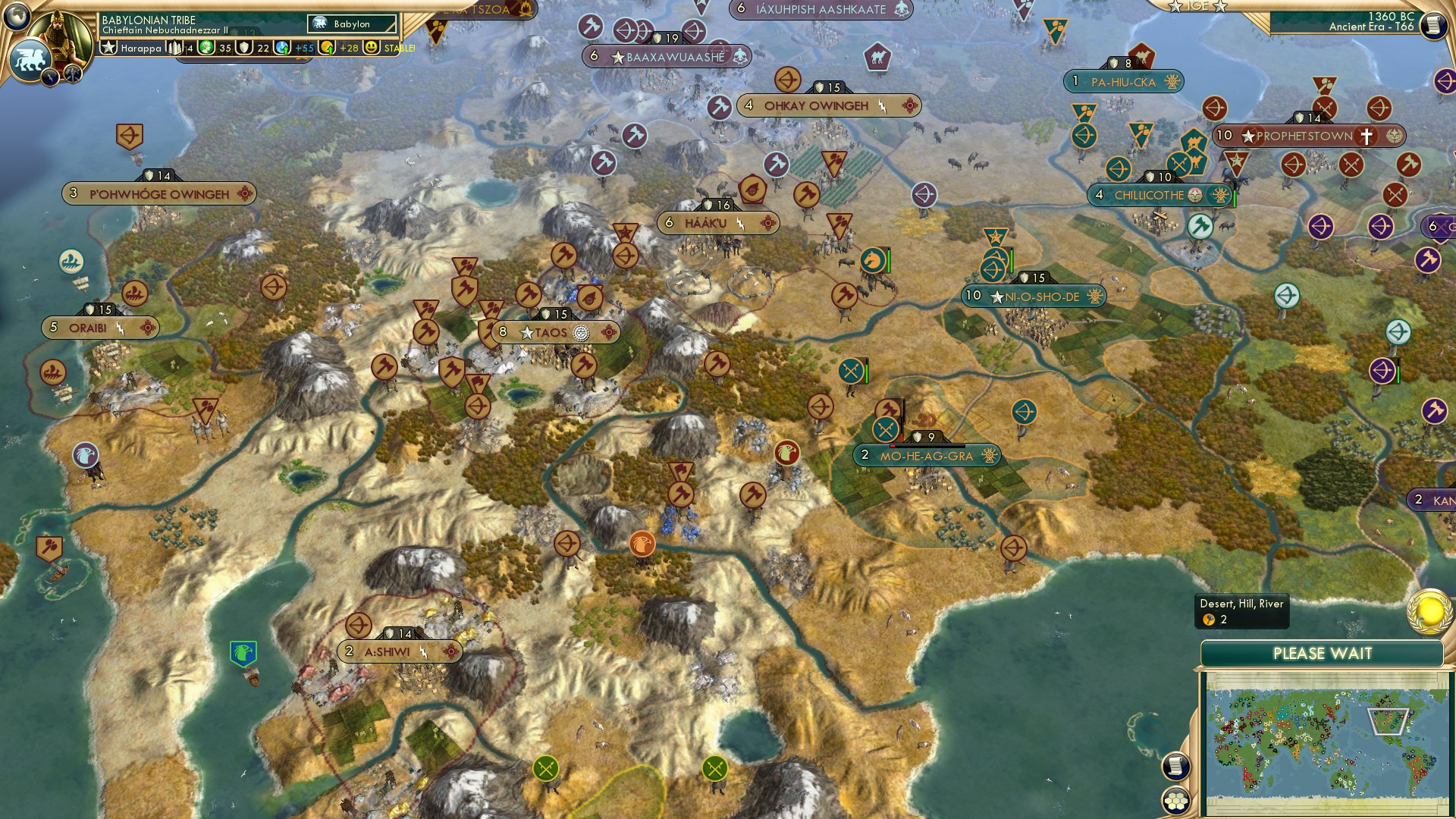 CBR In-Game Screenshot of Osage resurgent