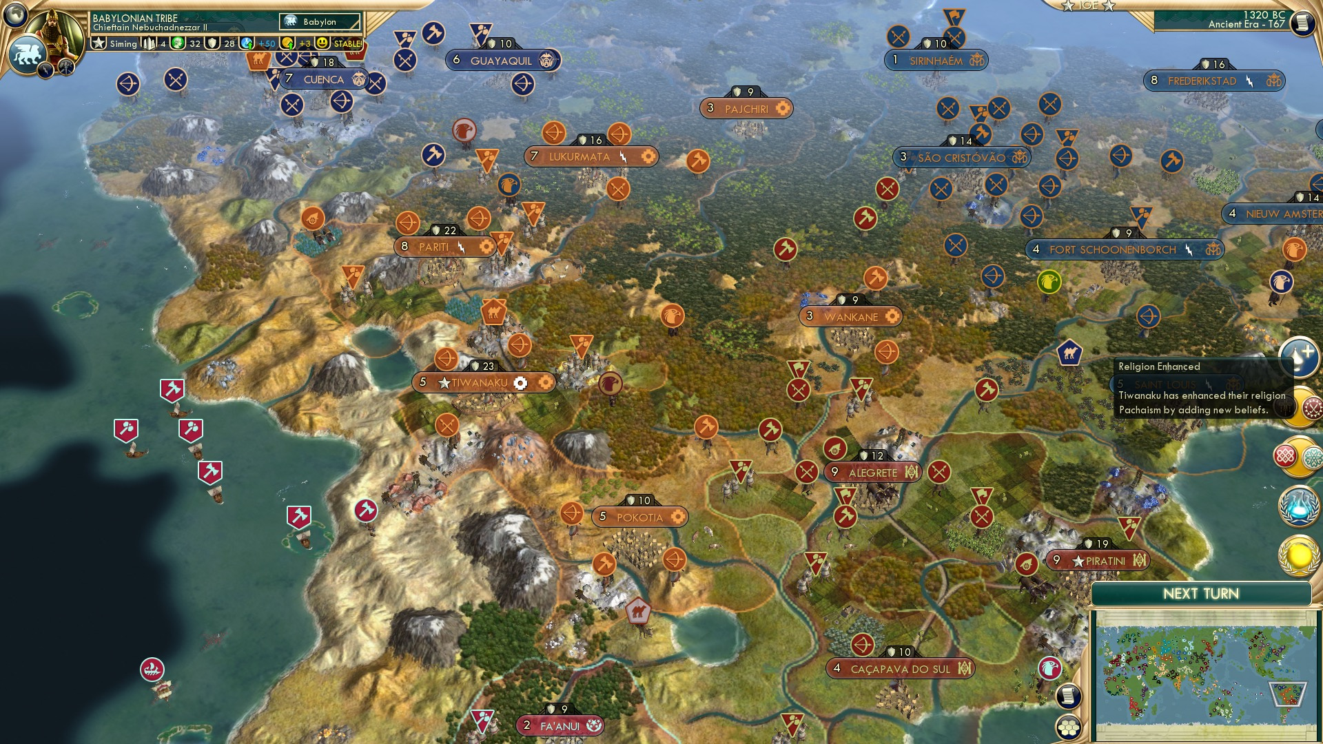 CBR In-Game Screenshot of Pacha