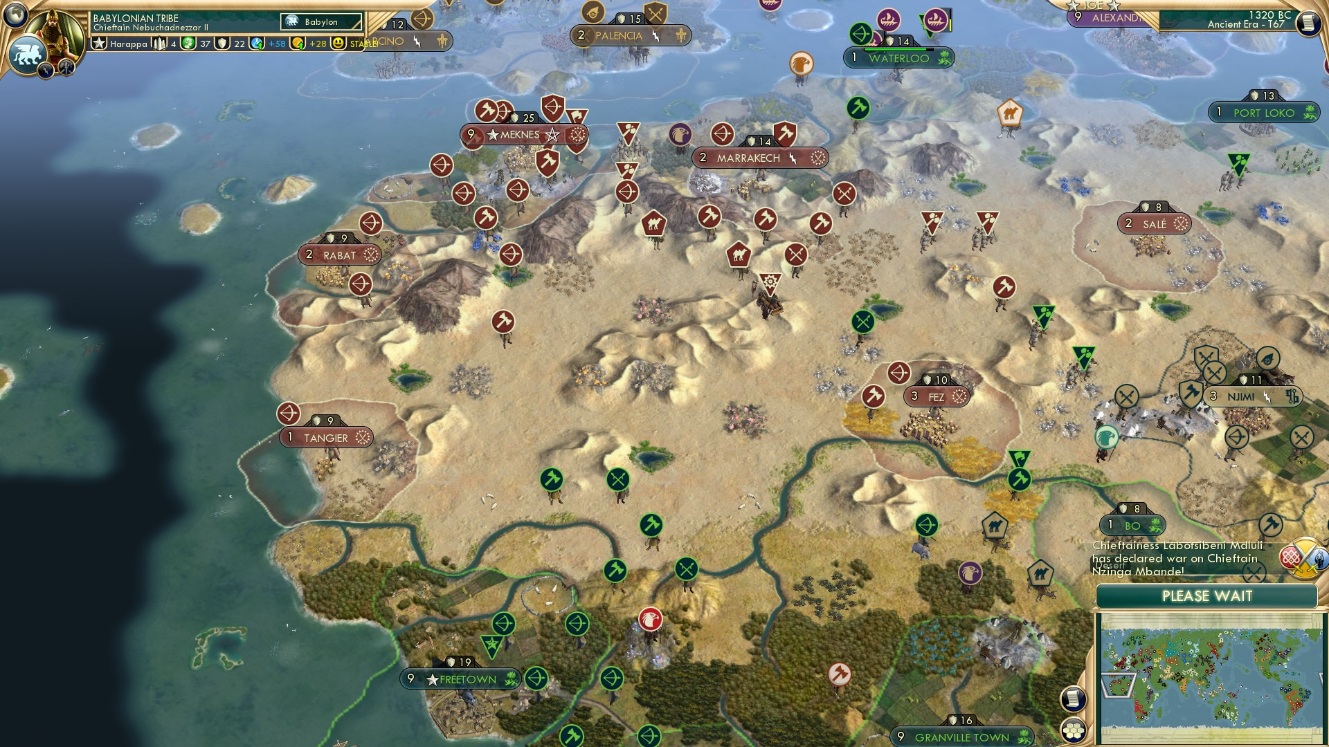 CBR In-Game Screenshot of The Sahara slide