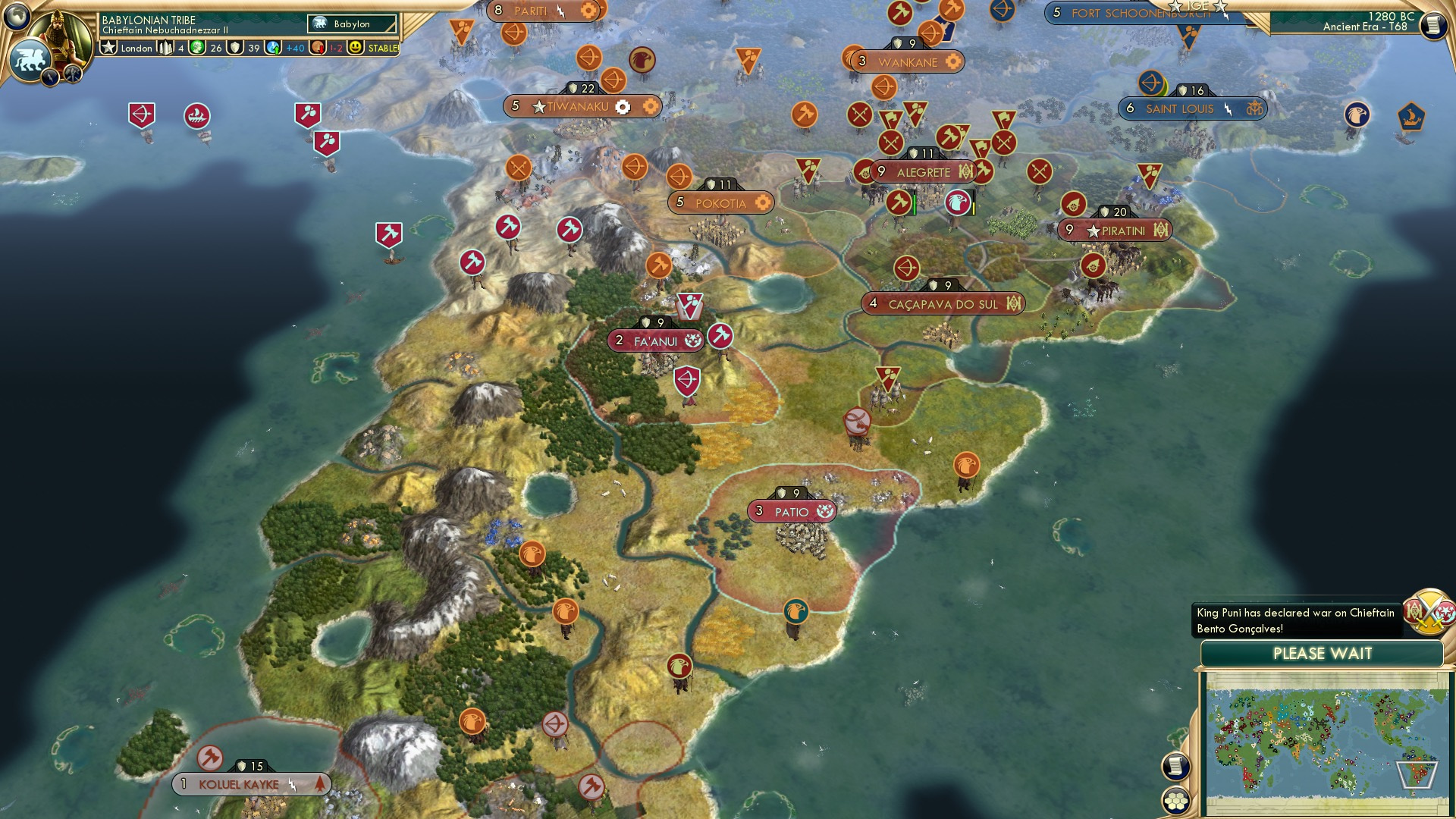 CBR In-Game Screenshot of Polynesians go to war