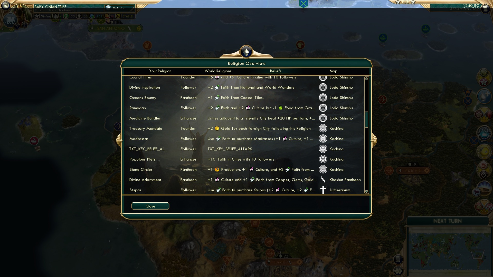 CBR In-Game Screenshot of Kachina