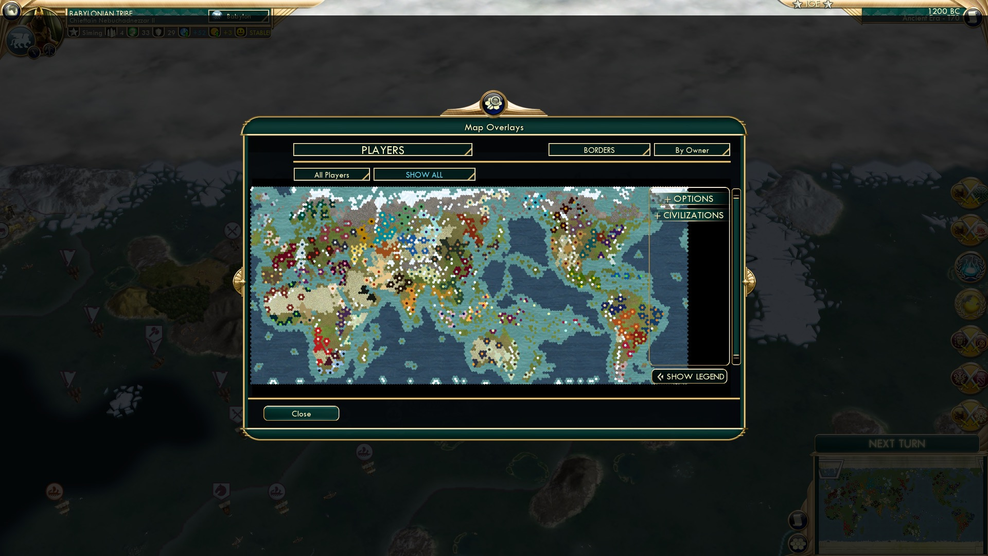 CBR In-Game Screenshot of Mappe