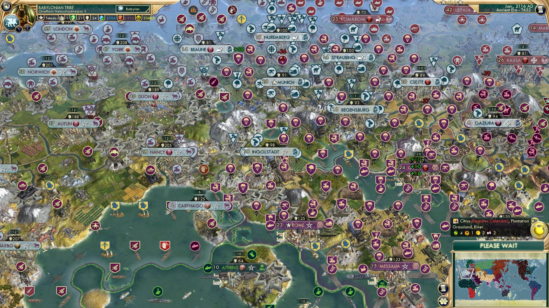 CBR In-Game Screenshot of The Roman Wave