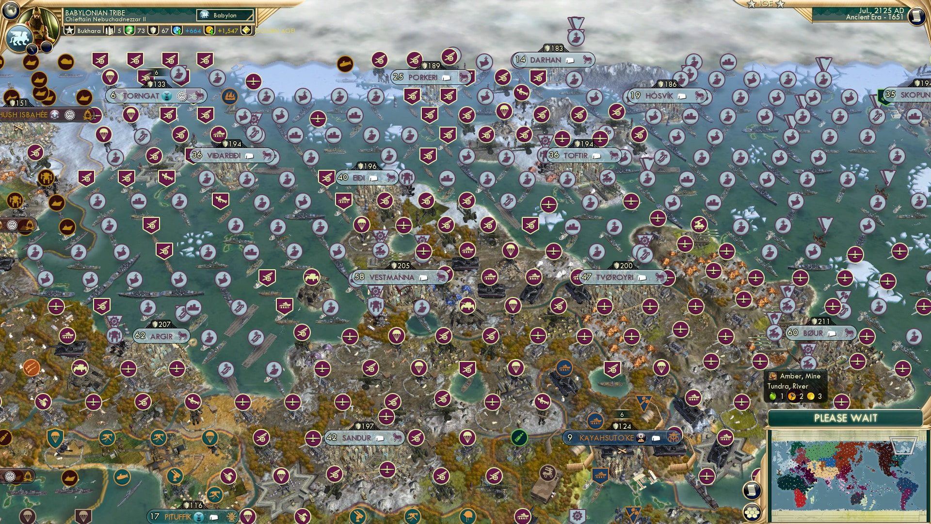 CBR In-Game Screenshot of Land and Sea