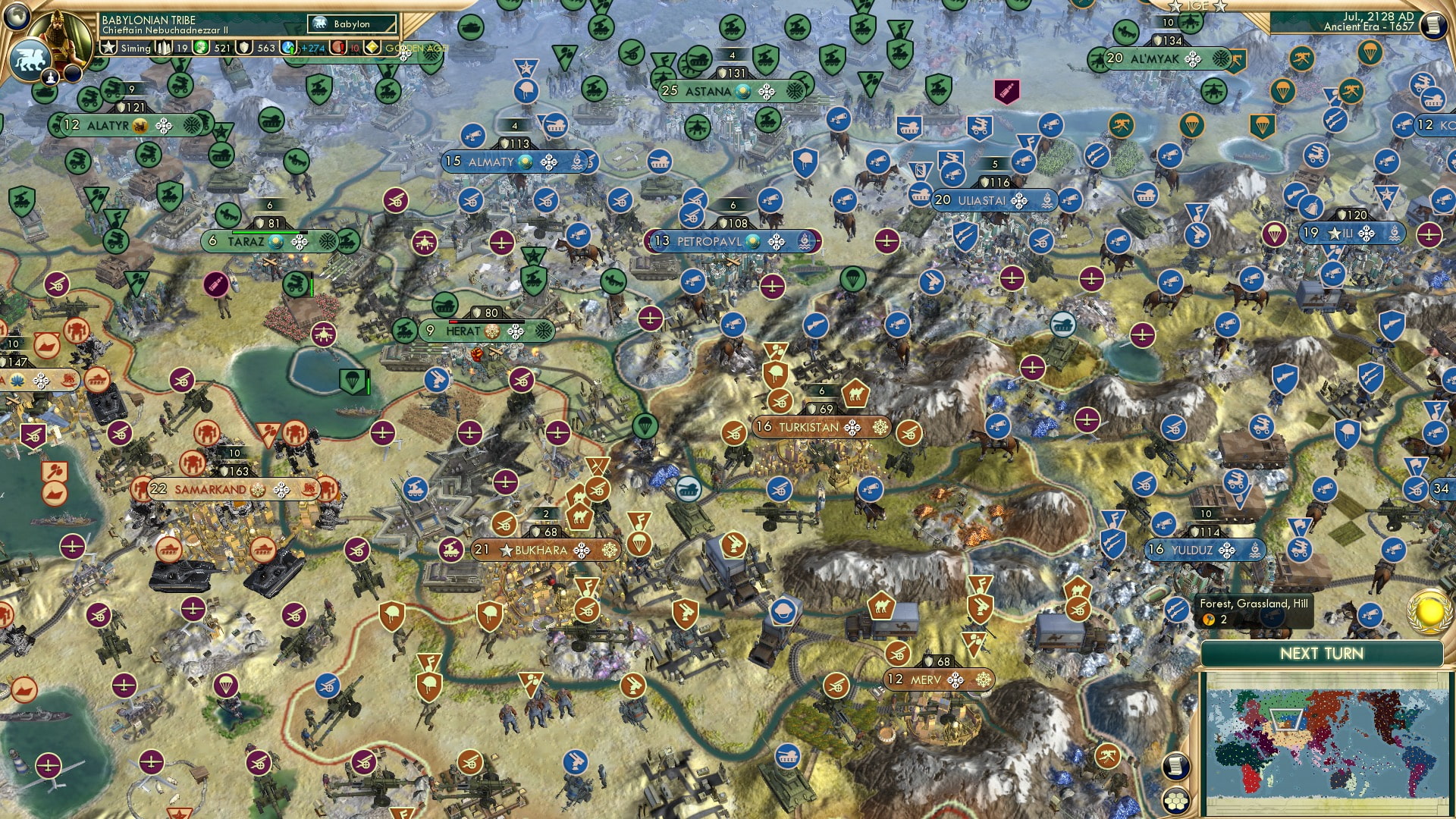 CBR In-Game Screenshot of Thermopylae levels