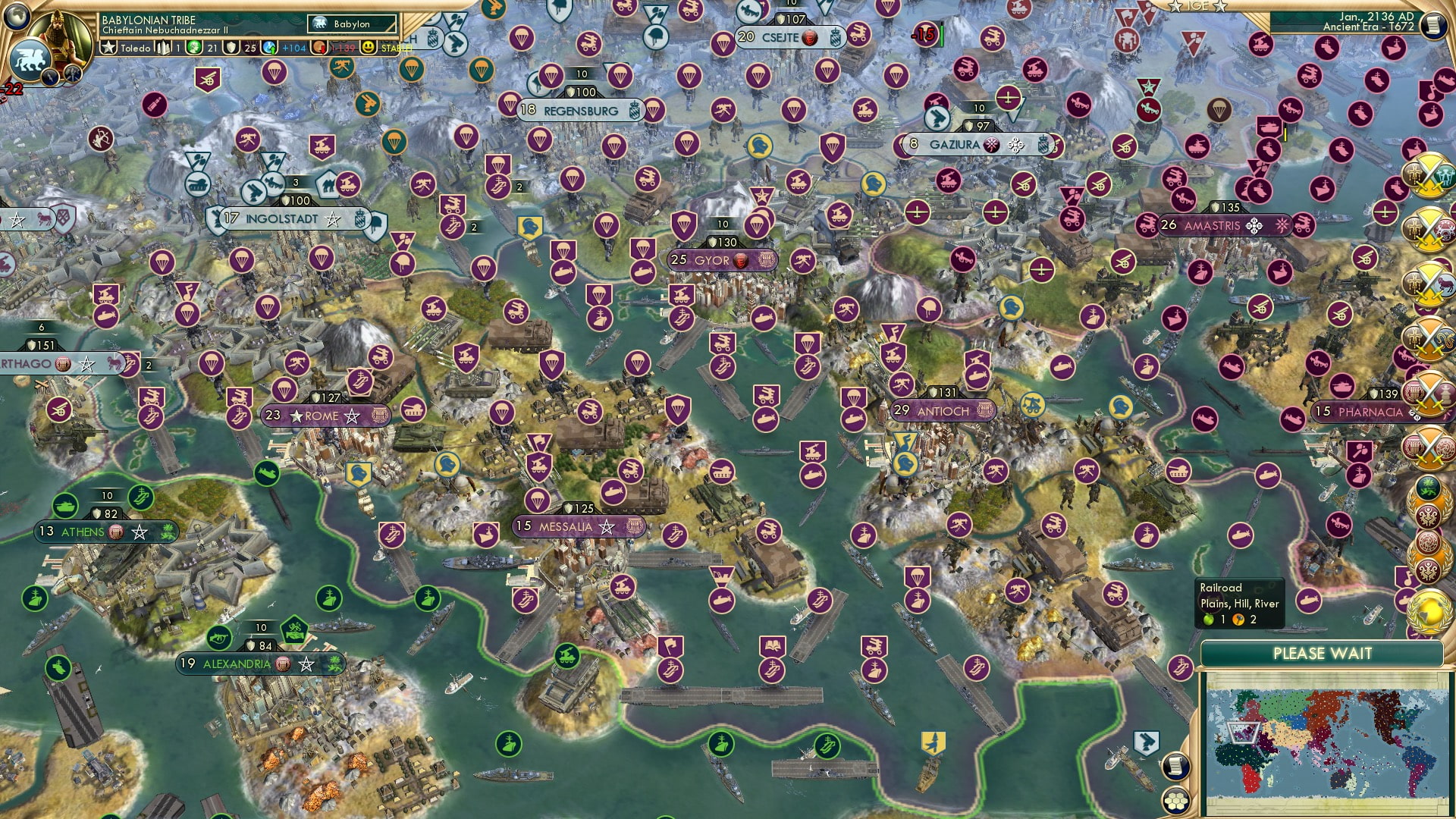 CBR In-Game Screenshot of Please Stand By