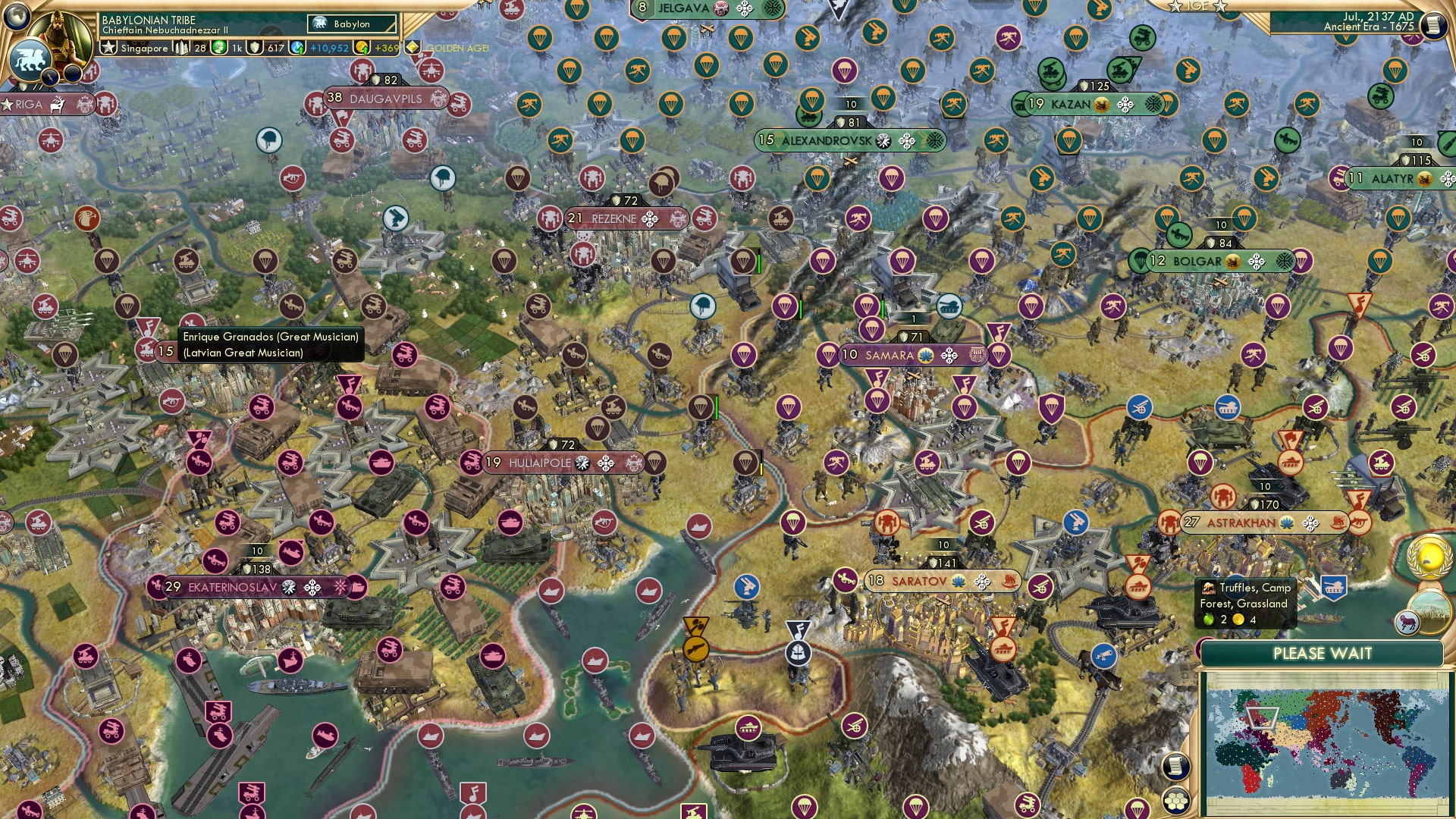 CBR In-Game Screenshot of Nothing ever happens