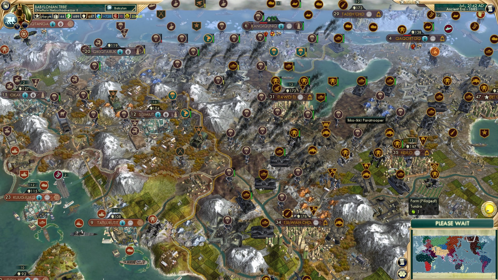 CBR In-Game Screenshot of Burn Them All