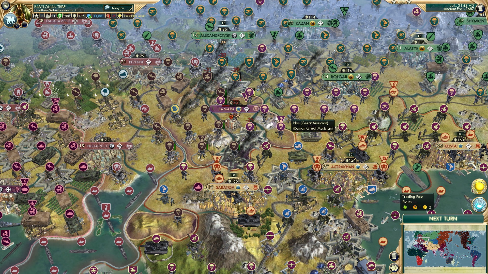 CBR In-Game Screenshot of Nas here with the gas