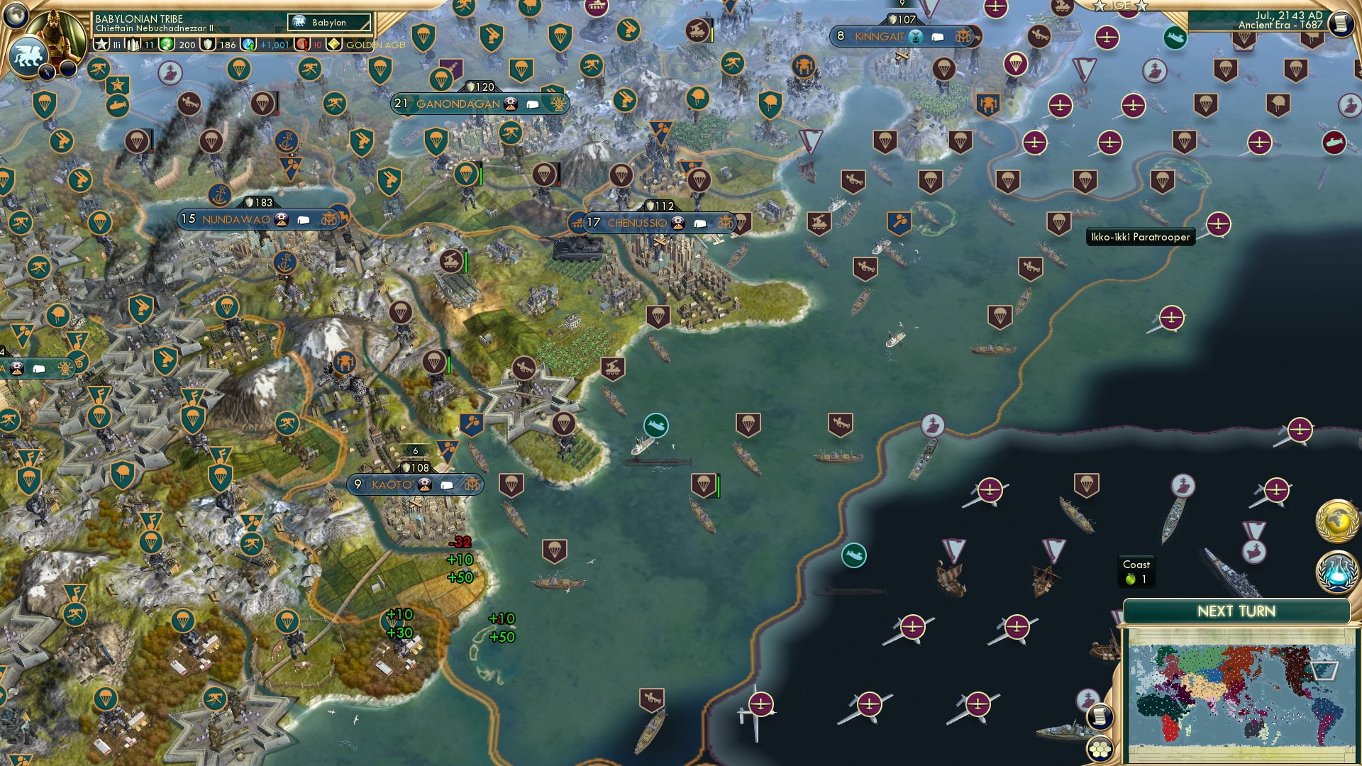 CBR In-Game Screenshot of A New Front