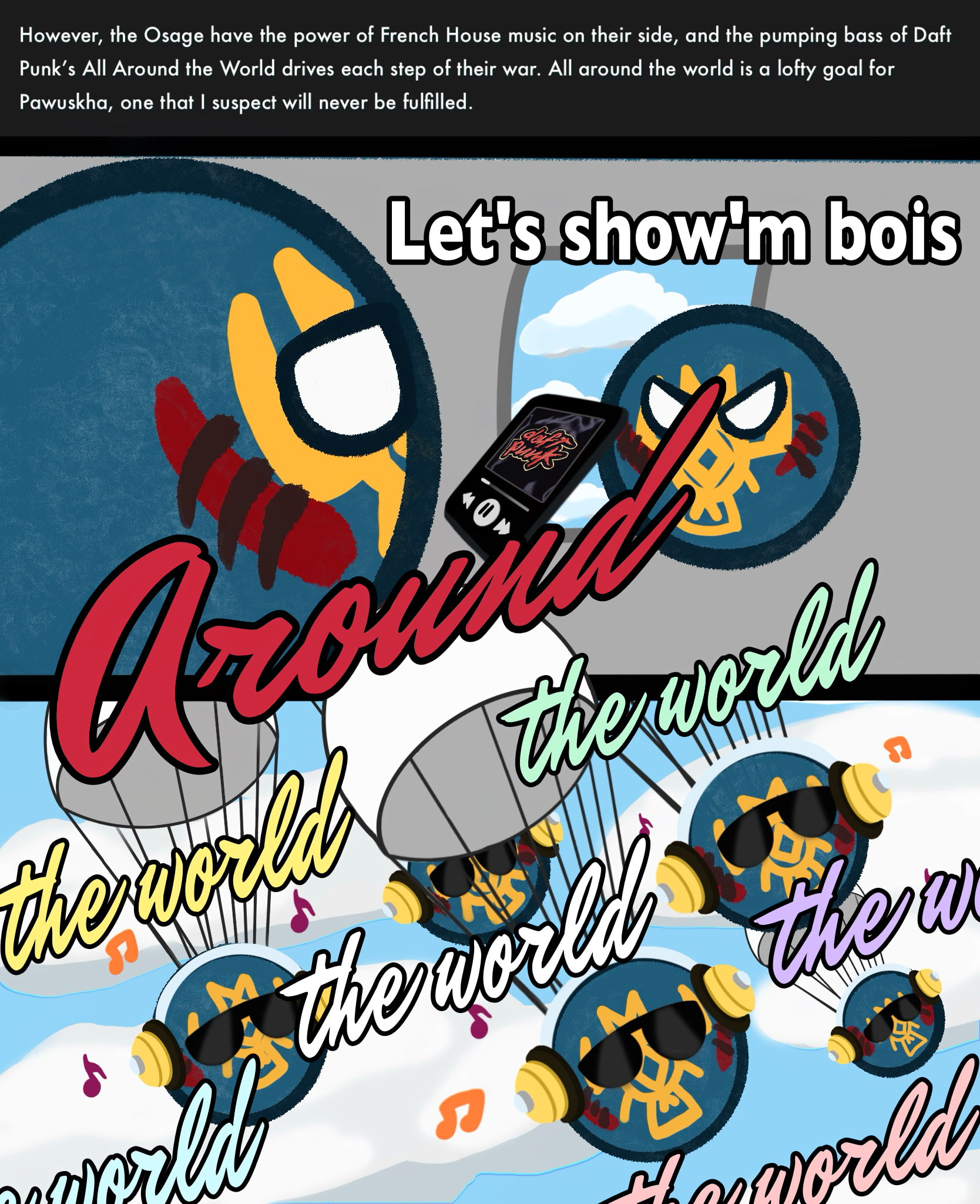 CBR In-Game Screenshot of Paradropping Peacekeepers Ponder