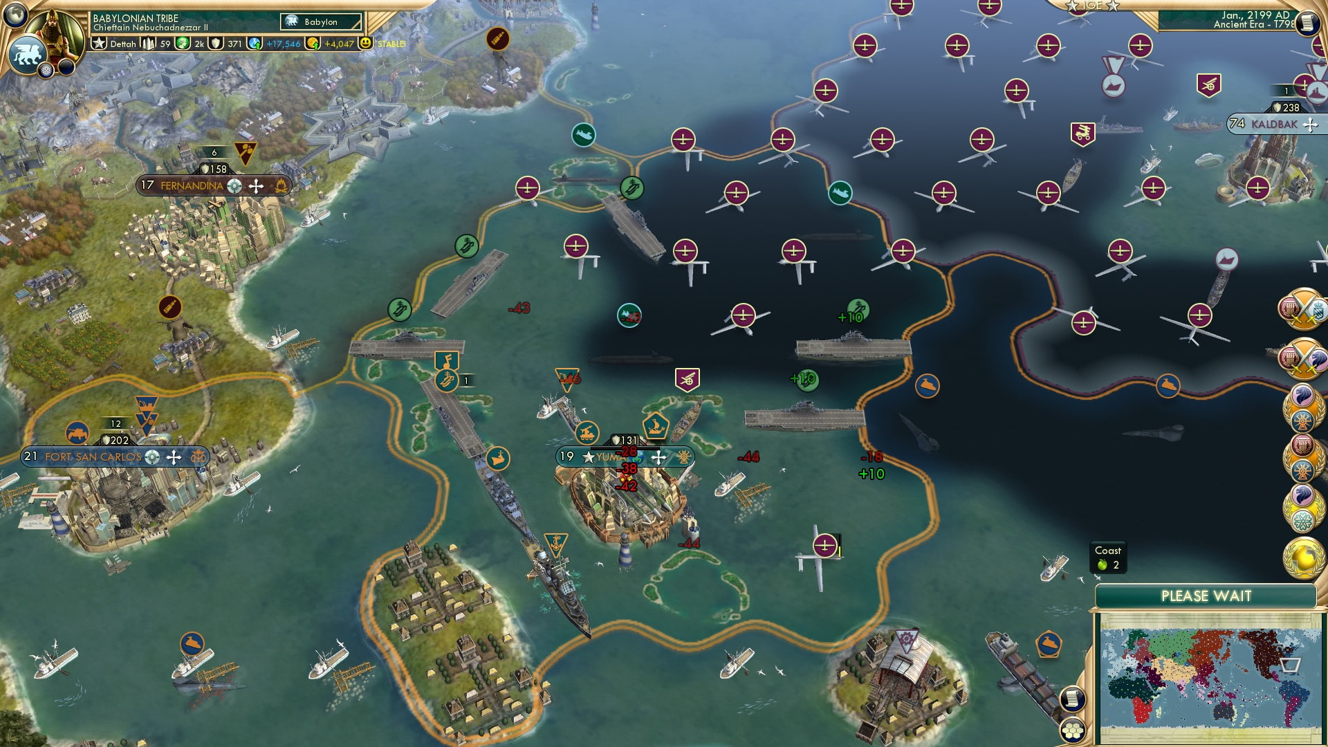 CBR In-Game Screenshot of Osage Overthrowing Ooze