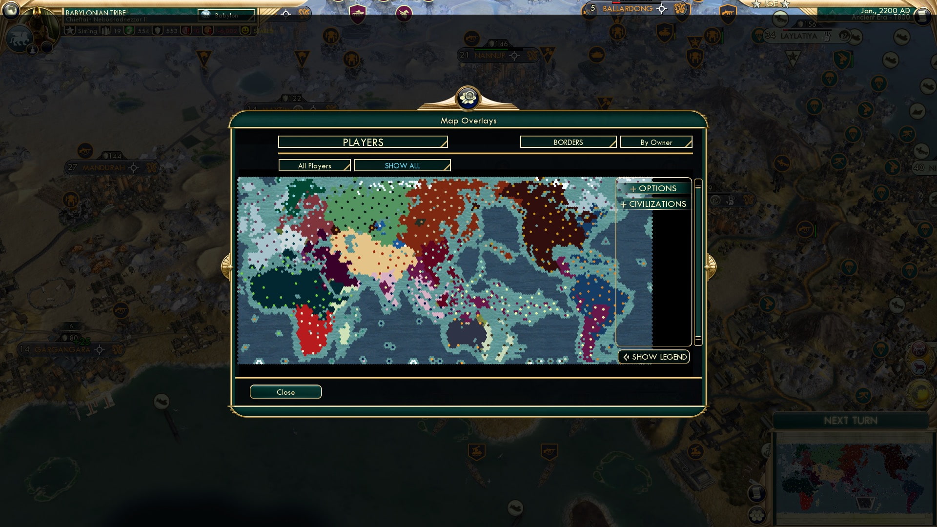 CBR In-Game Screenshot of Warring Worlds Worsen