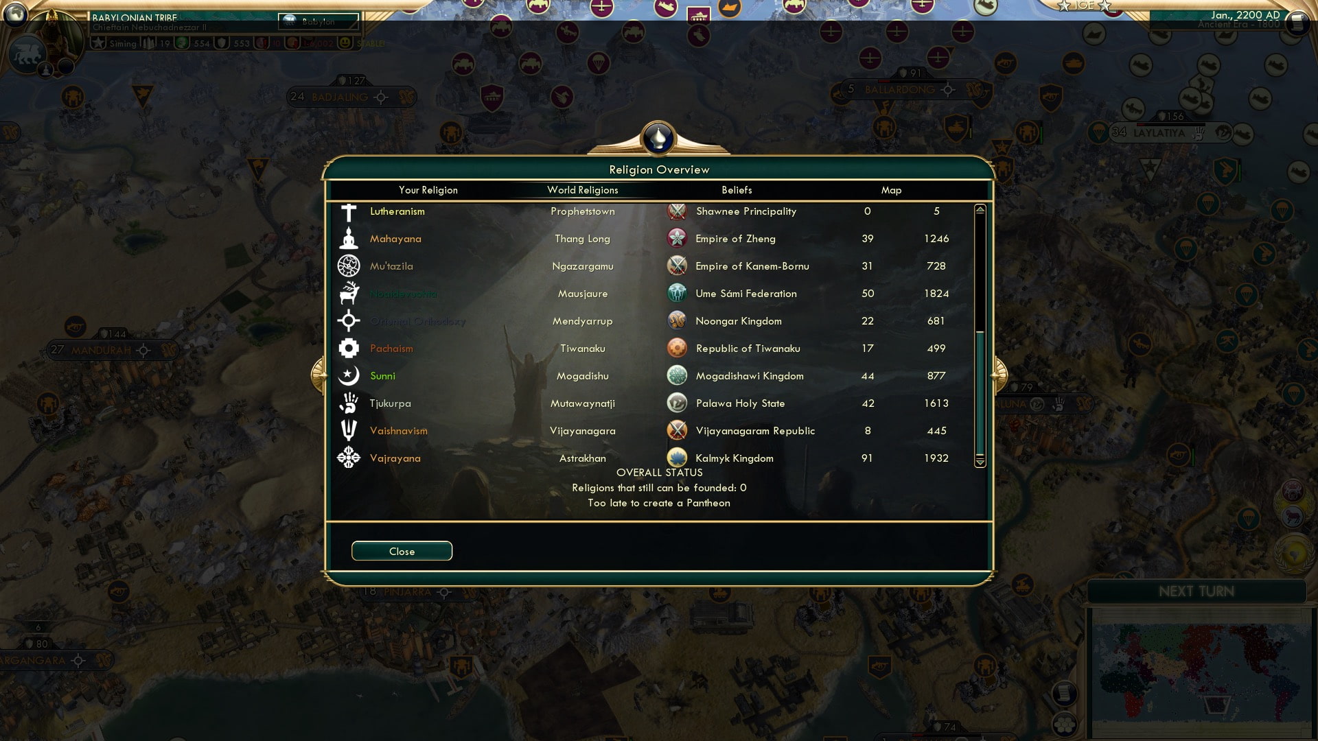 CBR In-Game Screenshot of Very Victorious Vajrayana