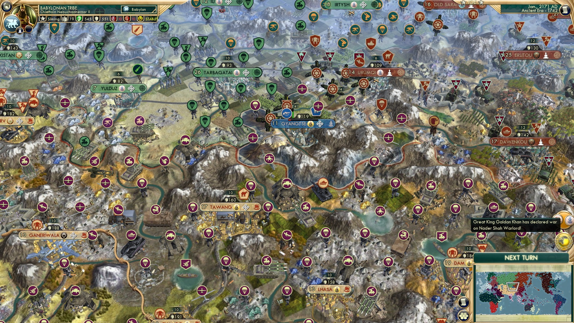 CBR In-Game Screenshot of Dzungars Double Disaster