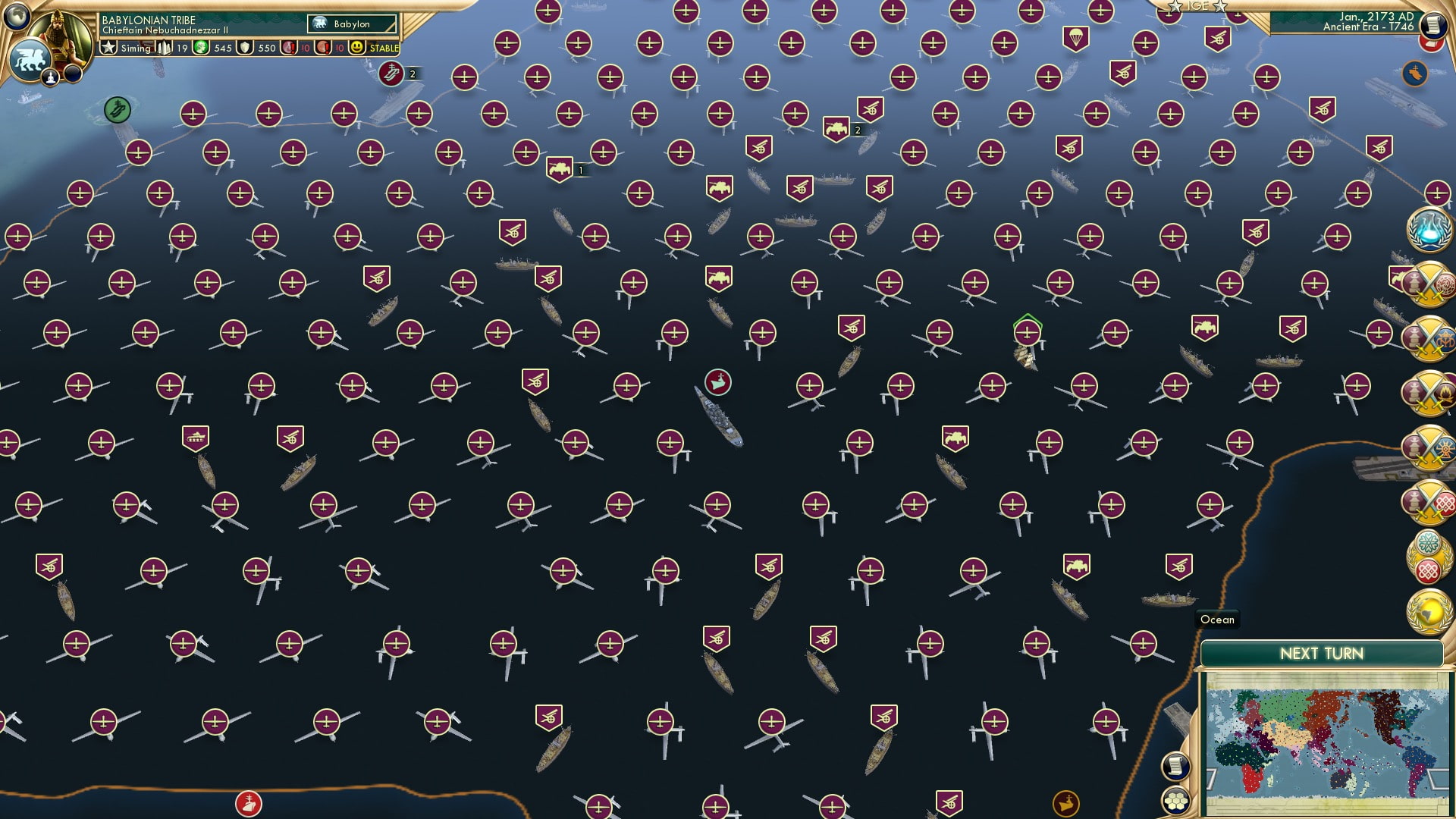 CBR In-Game Screenshot of Cross Continental Carpet