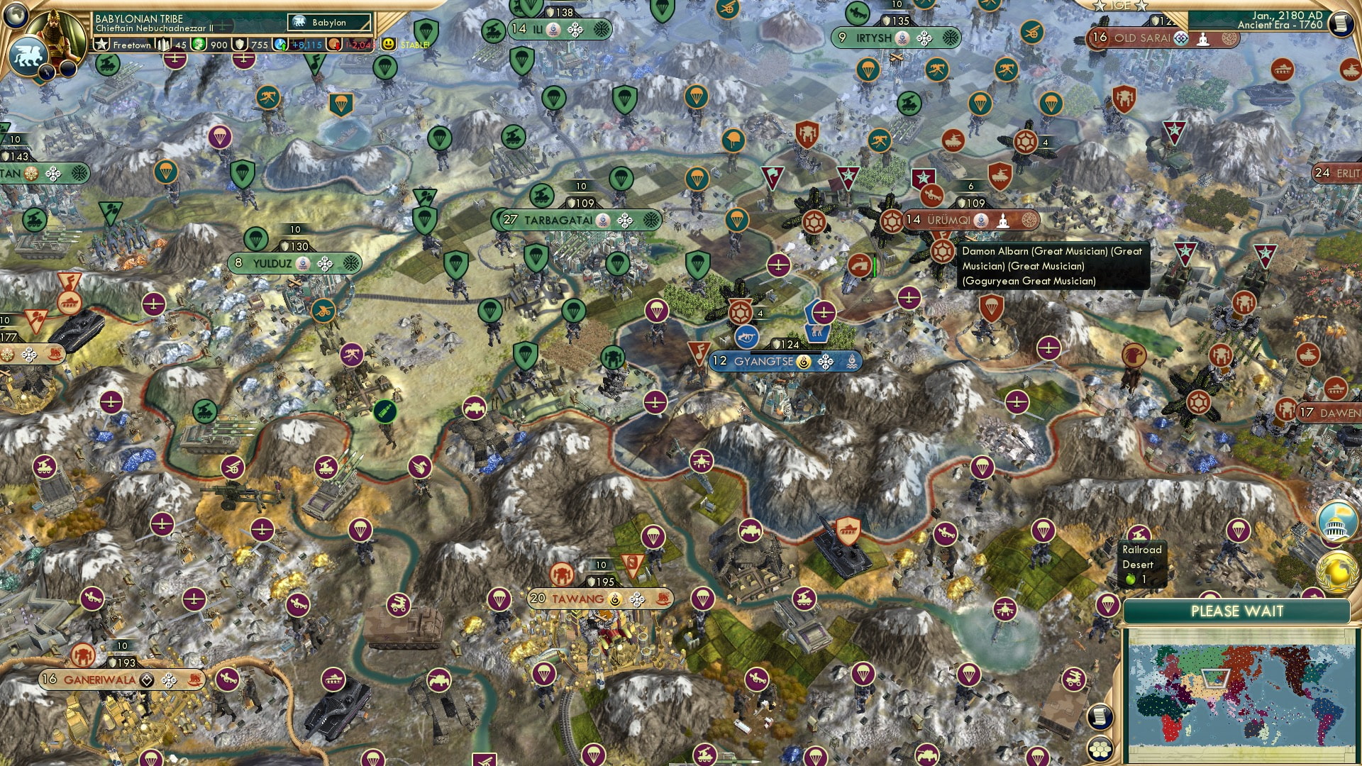 CBR In-Game Screenshot of Stravinksy Show Stays