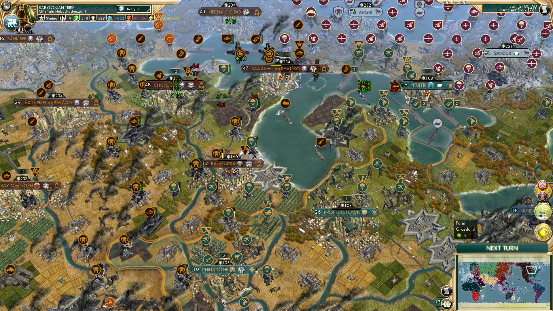 CBR In-Game Screenshot of Pushing Past Pahiucka