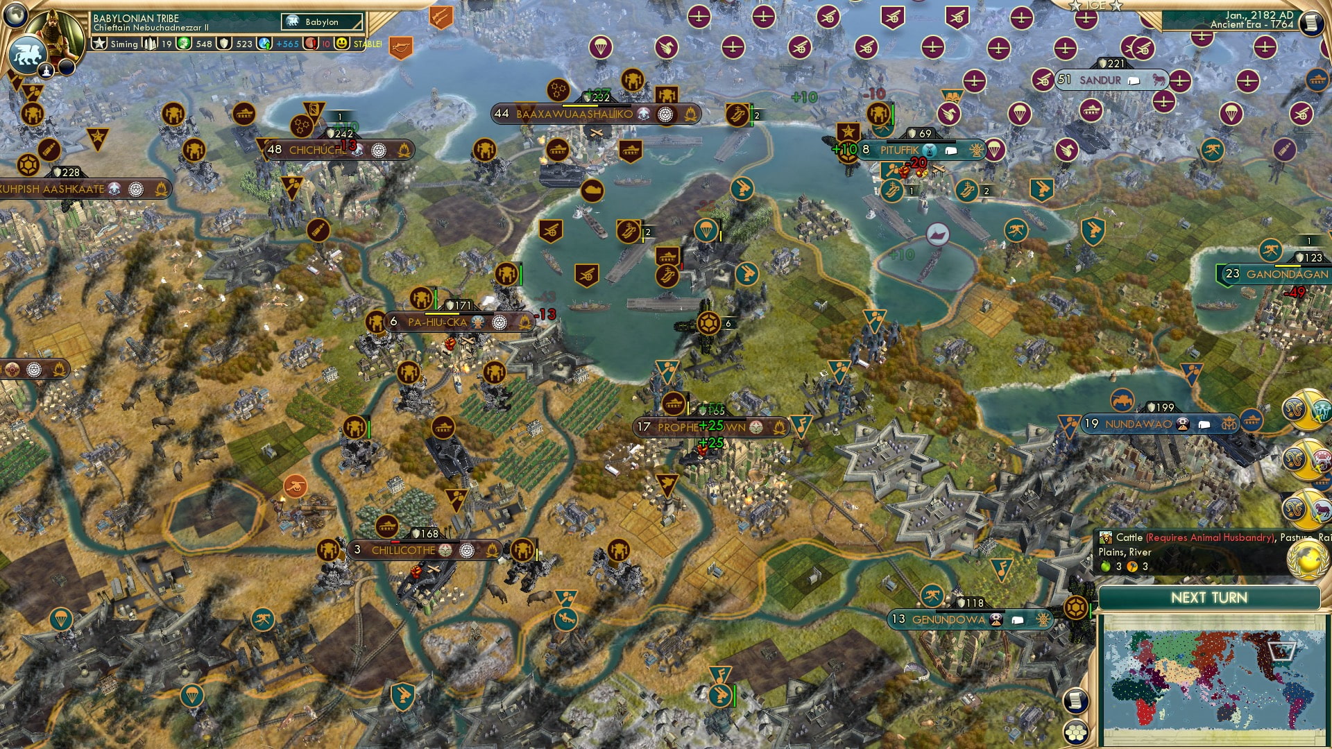 CBR In-Game Screenshot of Painful Prophetstown Plummet