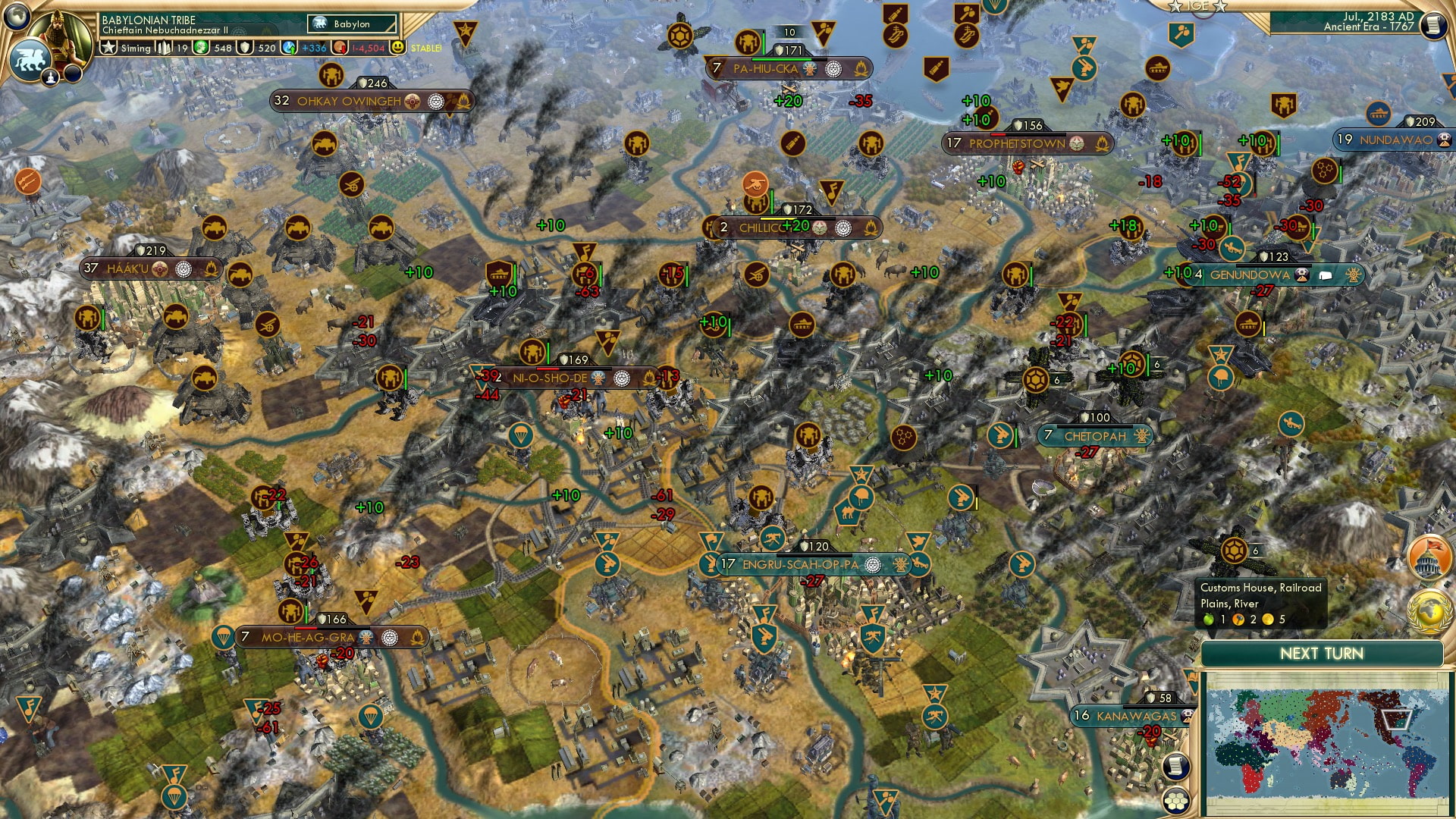 CBR In-Game Screenshot of Ensuing Engruschaopa Endtimes