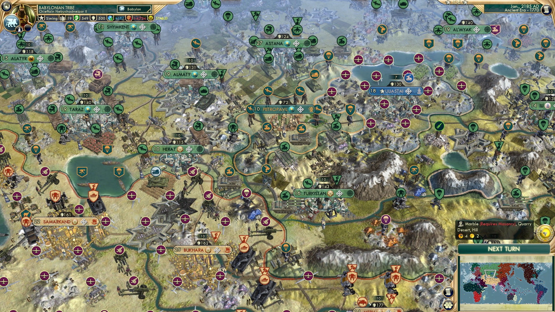 CBR In-Game Screenshot of Peak Petropavl Petrol