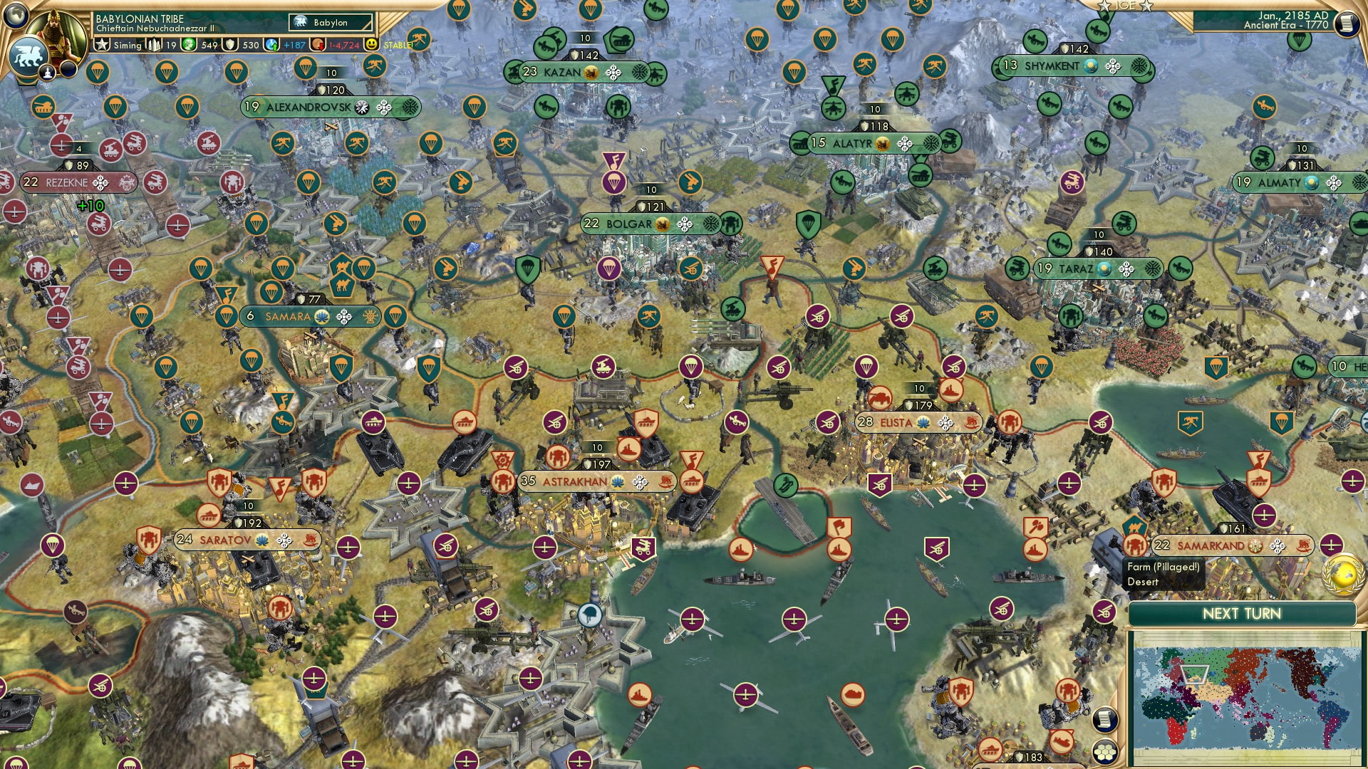 CBR In-Game Screenshot of Remaining Rump Resilience