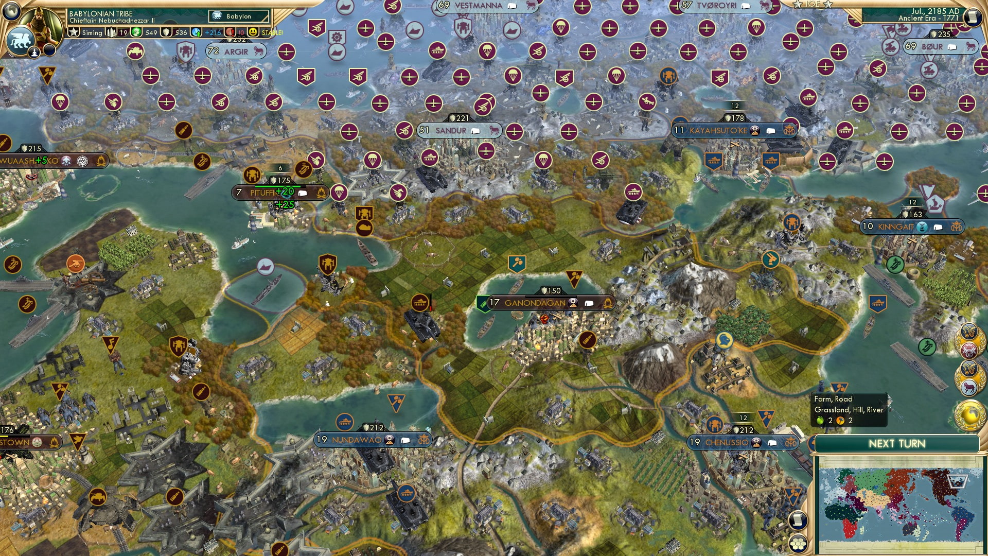 CBR In-Game Screenshot of Ganondagan Grasped Goodly