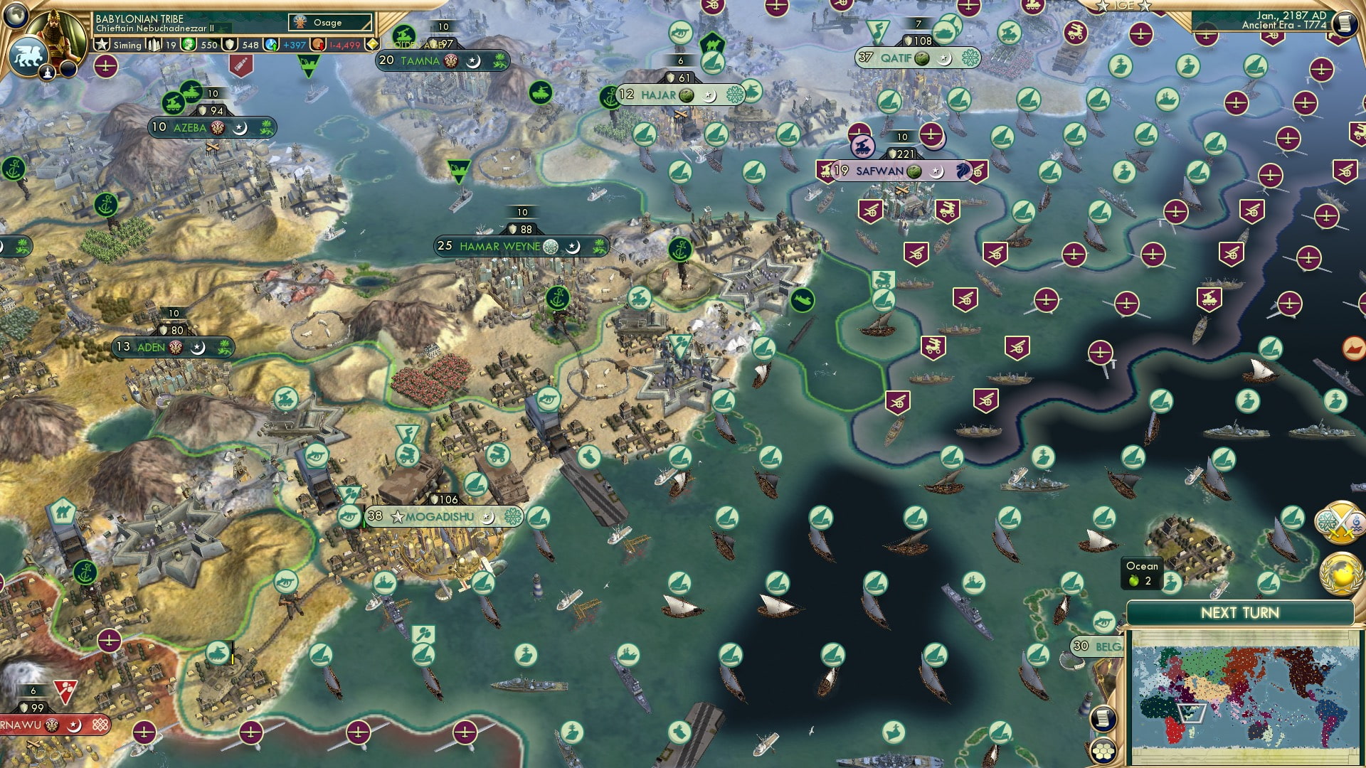 CBR In-Game Screenshot of Much Mogadishawi Monologuing