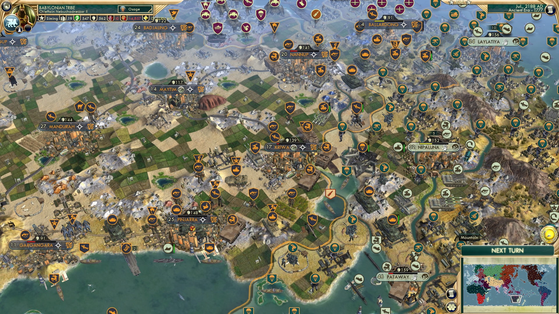 CBR In-Game Screenshot of Aimless Aerial Attacks