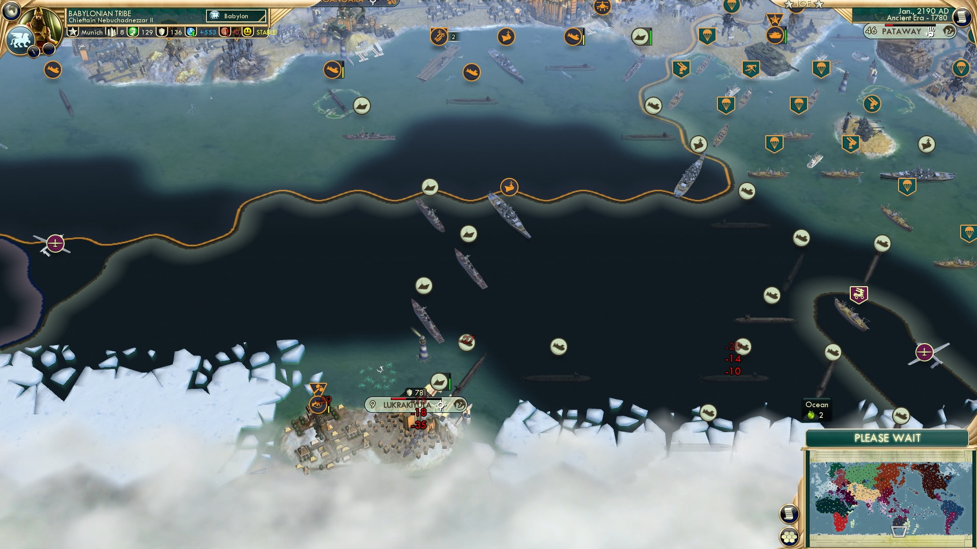 CBR In-Game Screenshot of Palawa’s Polar Pushes