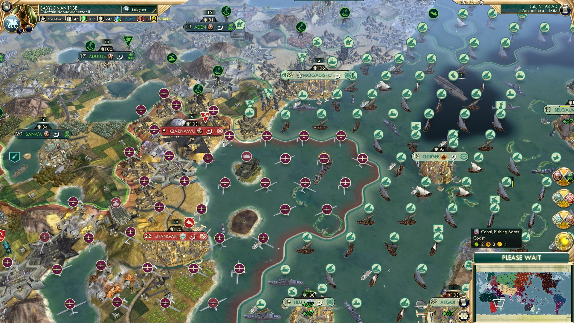 CBR In-Game Screenshot of Nasty Ndongo Notification