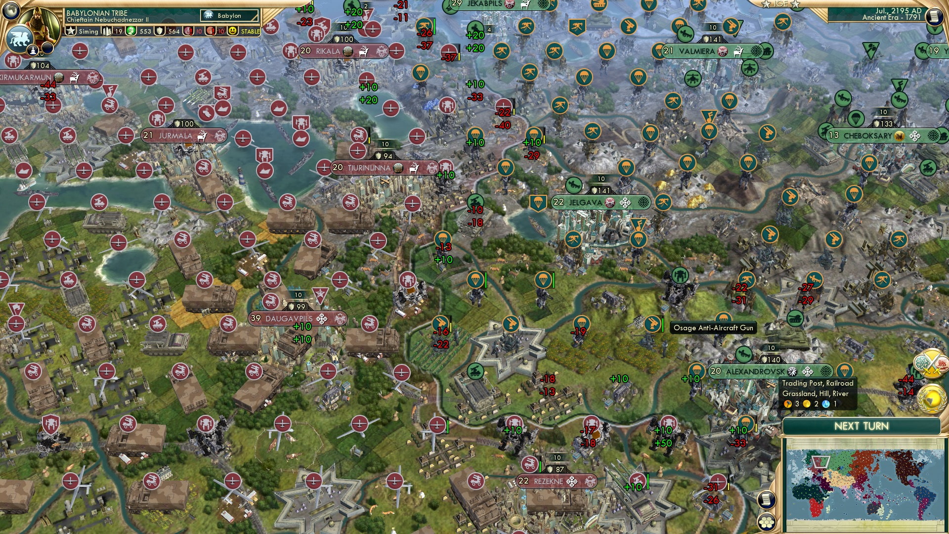 CBR In-Game Screenshot of Slow Stalling Standoffs