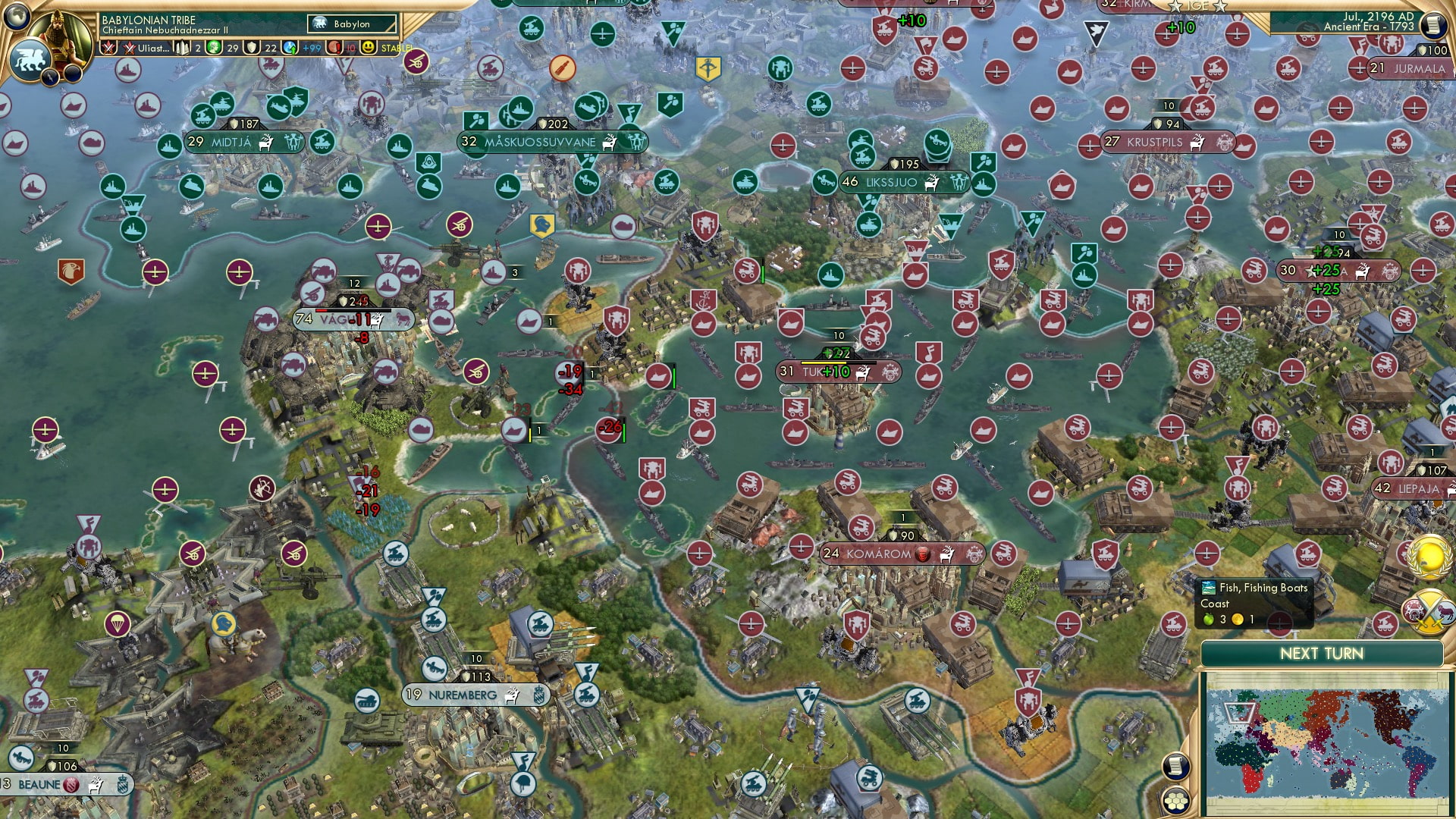 CBR In-Game Screenshot of Baltic Battles Begin