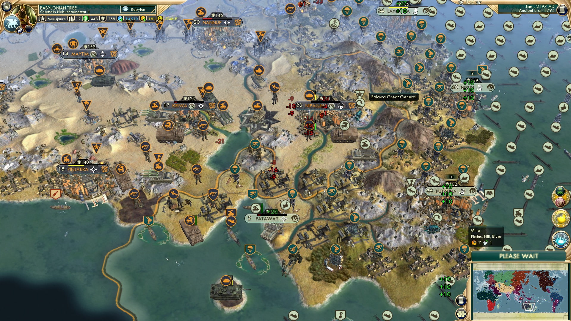 CBR In-Game Screenshot of Noongar Nabs Nipaluna