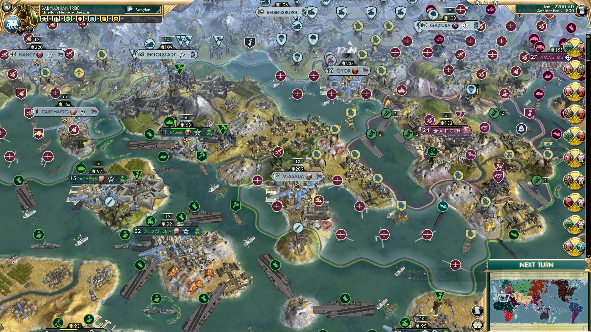 CBR In-Game Screenshot of Singapore's Bold Move