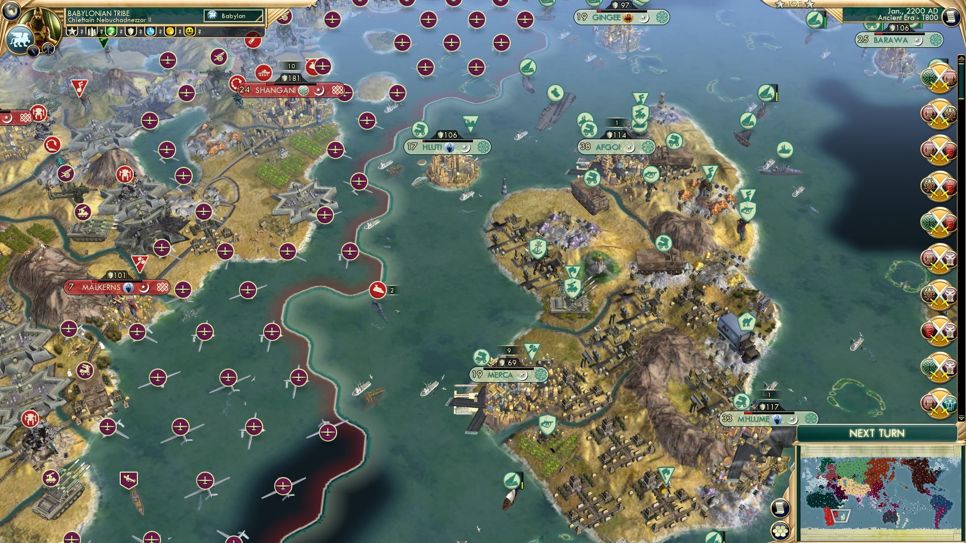 CBR In-Game Screenshot of The Fall of an Empire?