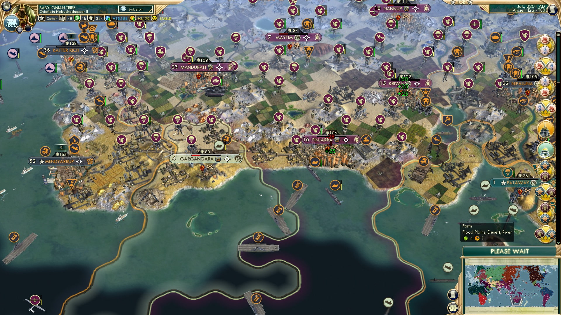 CBR In-Game Screenshot of The flood