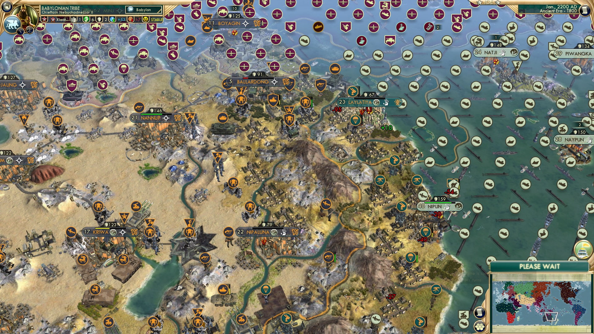 CBR In-Game Screenshot of War in Down Under