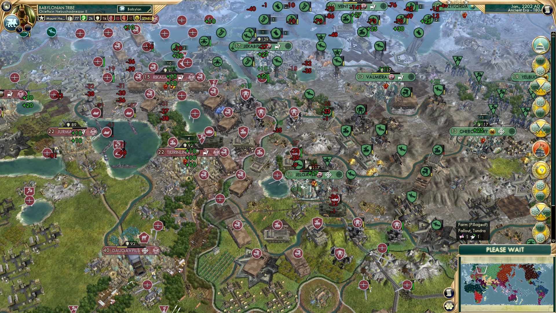 CBR In-Game Screenshot of A static tundra