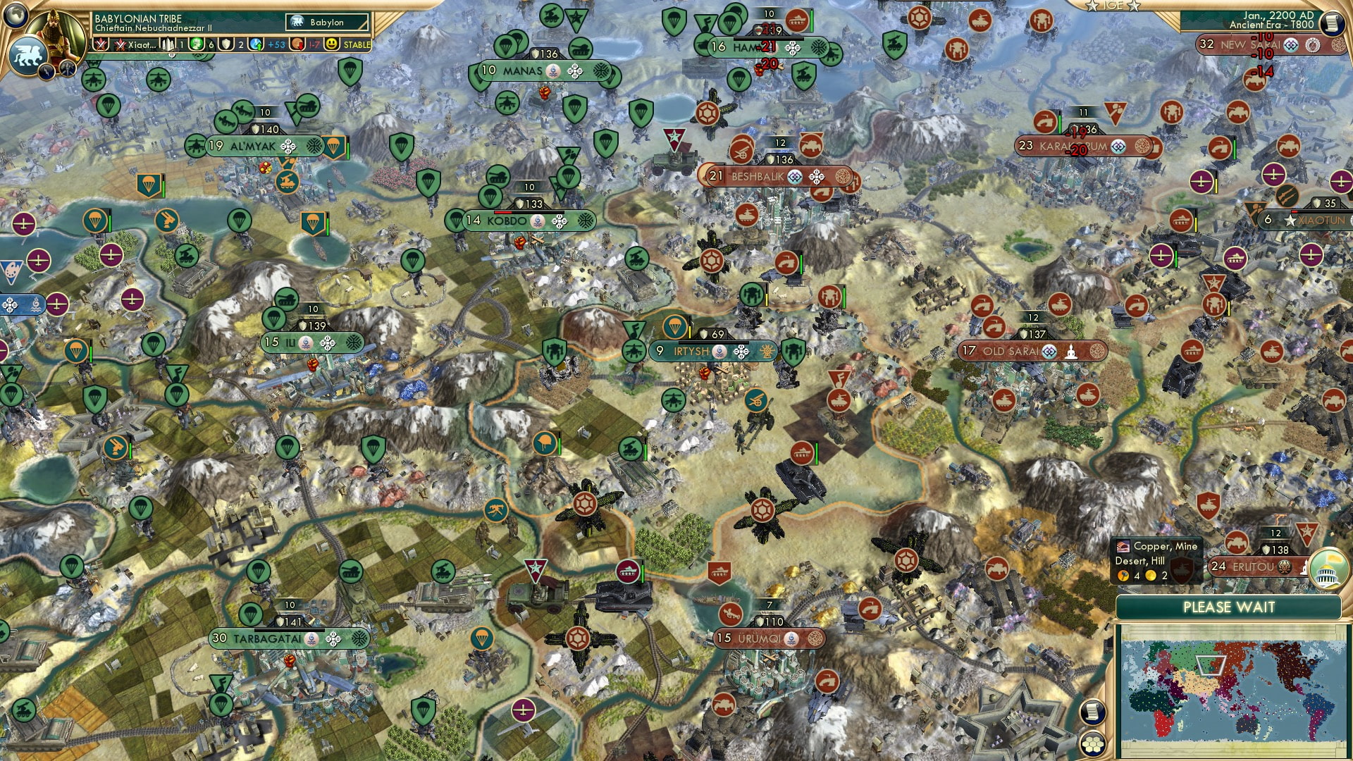 CBR In-Game Screenshot of Meanwhile, in the Tarim